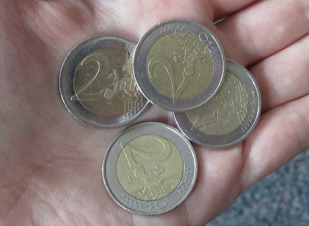 Was wiegt eine 2 Euro Münze